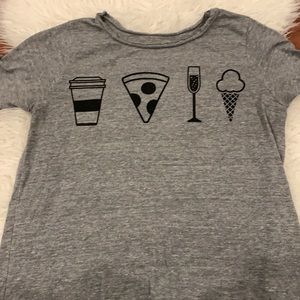 Medium super soft fitted grey t shirt